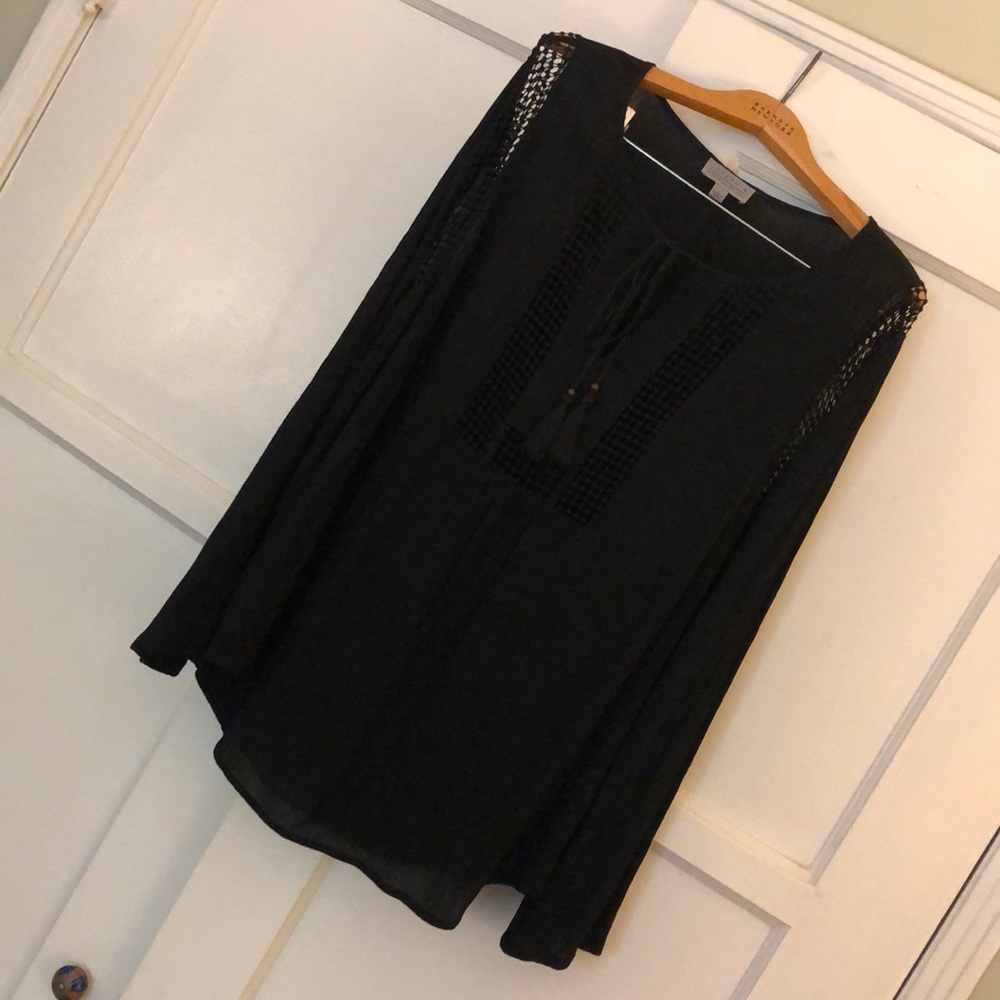 Joseph A top with sheer detail